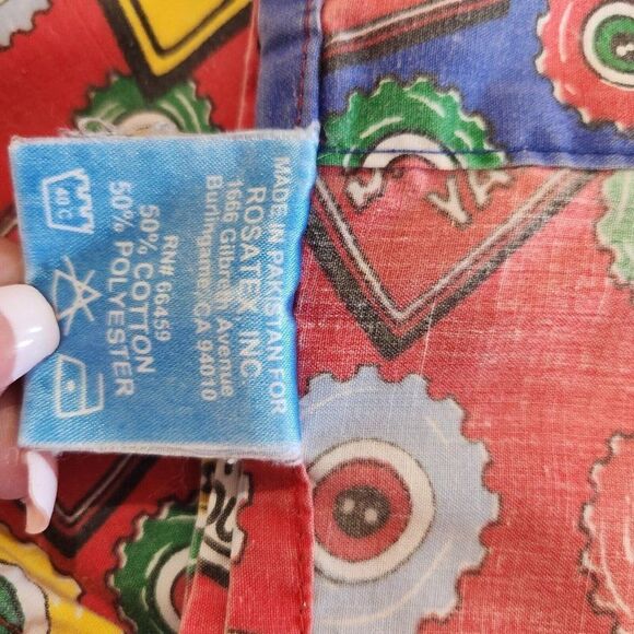 Vintage Red Flat Sheet Construction Signs Wheels Trucks Crafting Cutter - Picture 3 of 5